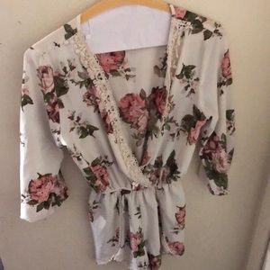 Floral romper